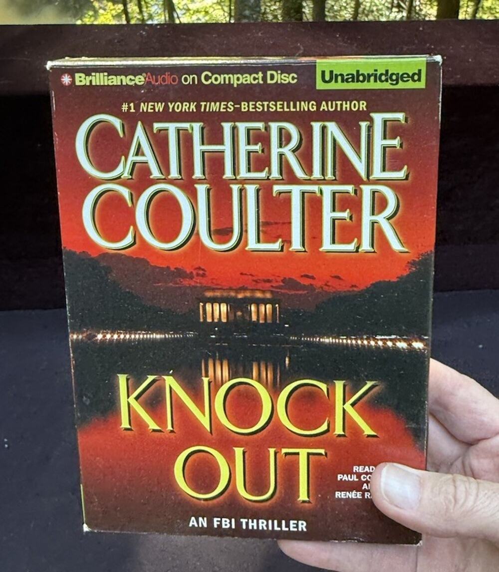 Catherine Coulter Knock Out abridged audio book On CD Complete EUC -B1